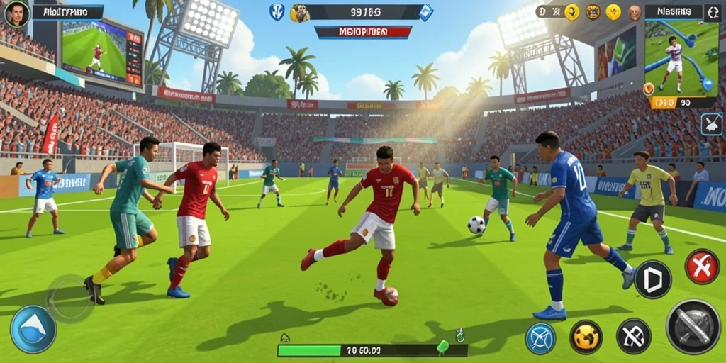 Screenshot memperlihatkan fitur bonus yang menguntungkan.