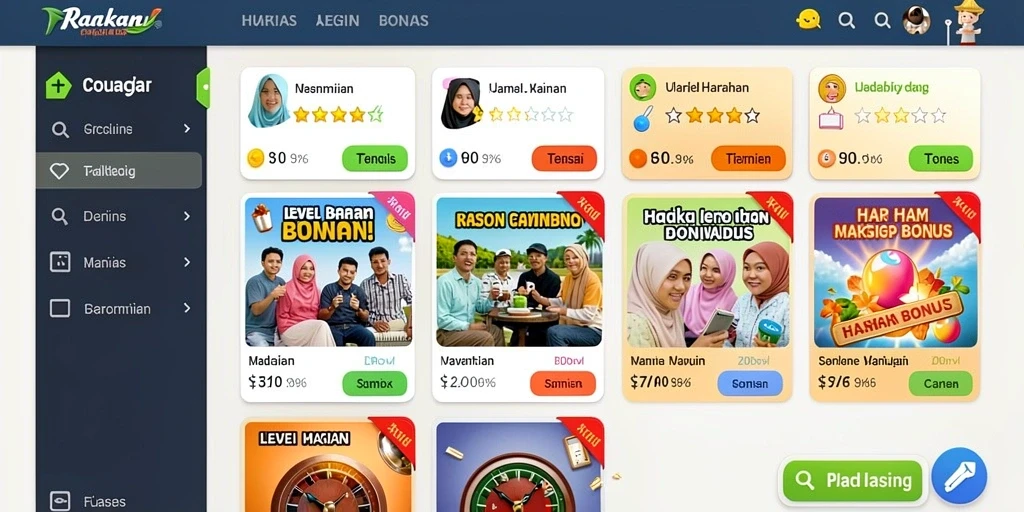 Fitur bonus menarik yang menambah keseruan permainan.