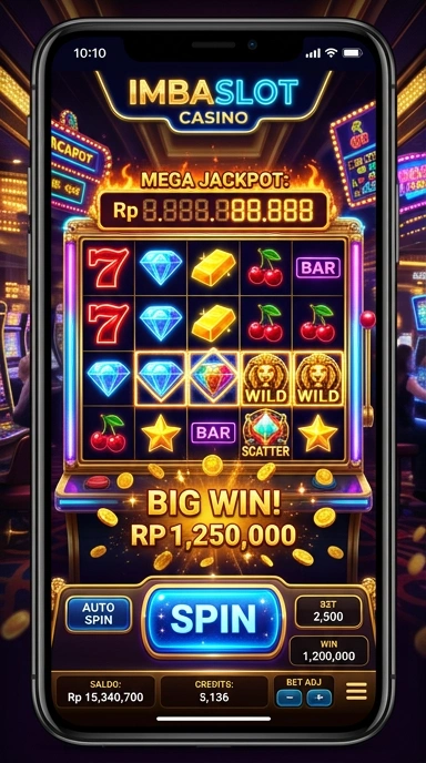 imbaslot — layar beranda